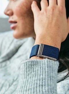 WHOOP 4.0 Superknit Luxe Band Midnight & Platinum (STRAP ONLY) Midnight & Platinum  - Image 4