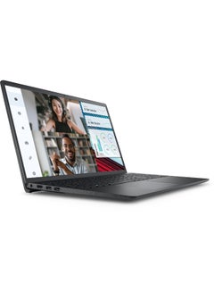 DELL Vostro 3520 Laptop With 15.6 Inch Full HD (1920x1080) Display,Intel Core i5-1235U Processor/8GB RAM DDR4 / 512GB SSD / Ubuntu 20.04 LTS / Intel UHD Graphics / English/Arabic Black  - Image 2