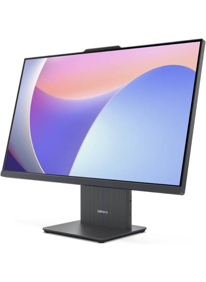 Lenovo IdeaCentre AIO With 23.8-Inch  Display, Core i7-13620H Processor/8GB RAM/512GB SSD/Intel UHD Graphics/DOS(Without Windows) English Luna Grey - Image 3