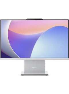 Lenovo IdeaCentre AIO With 23.8-Inch  Display, Core i5-13420H Processor/8GB RAM/512GB SSD/Intel UHD Graphics/DOS(Without Windows) English Luna Grey  - Image 1
