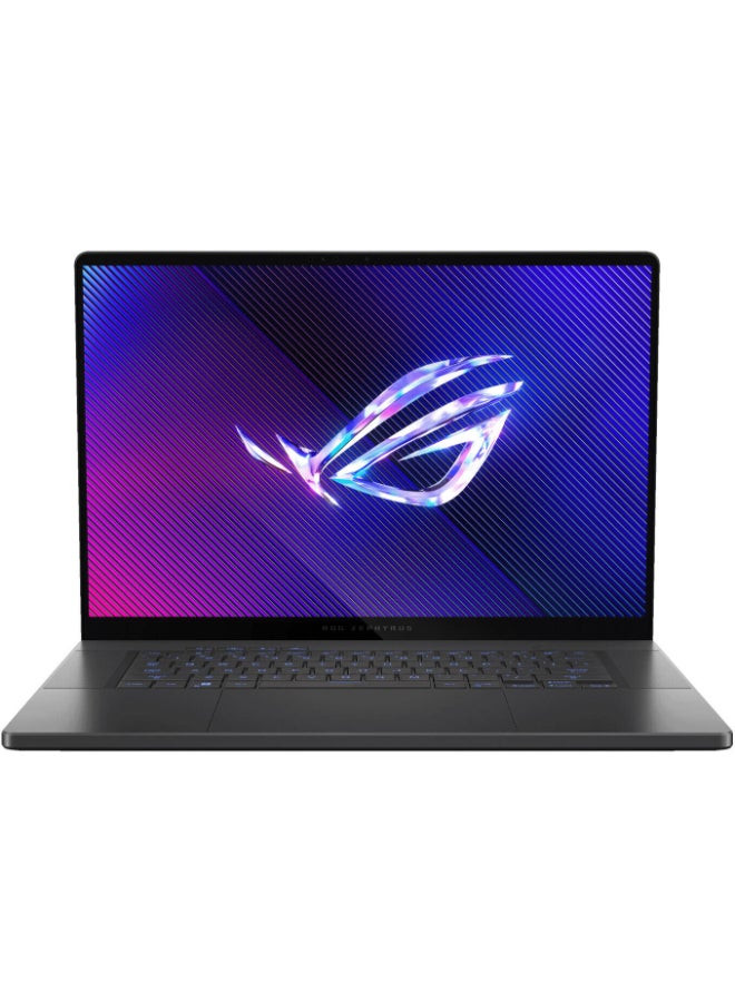 أسوس - ROG Zephyrus G16 Gaming Laptop With 16-Inch  Display, Core Ultra 9 185H Processor/16GB RAM/1TB SSD/8GB NVIDIA GeForce RTX 4070 Graphics/Windows 11 Pro English Eclipse Gray - Image 1
