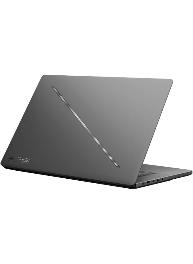 أسوس - ROG Zephyrus G16 Gaming Laptop With 16-Inch  Display, Core Ultra 9 185H Processor/16GB RAM/1TB SSD/8GB NVIDIA GeForce RTX 4070 Graphics/Windows 11 Pro English Eclipse Gray - Image 1