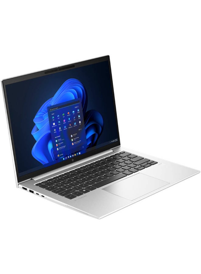 HP - Elitebook Laptop With 14-Inch  Display, Core i7-1355U Processor/16GB RAM/512GB SSD/Intel UHD Graphics/Windows 11 English/Arabic Silver - Image 1