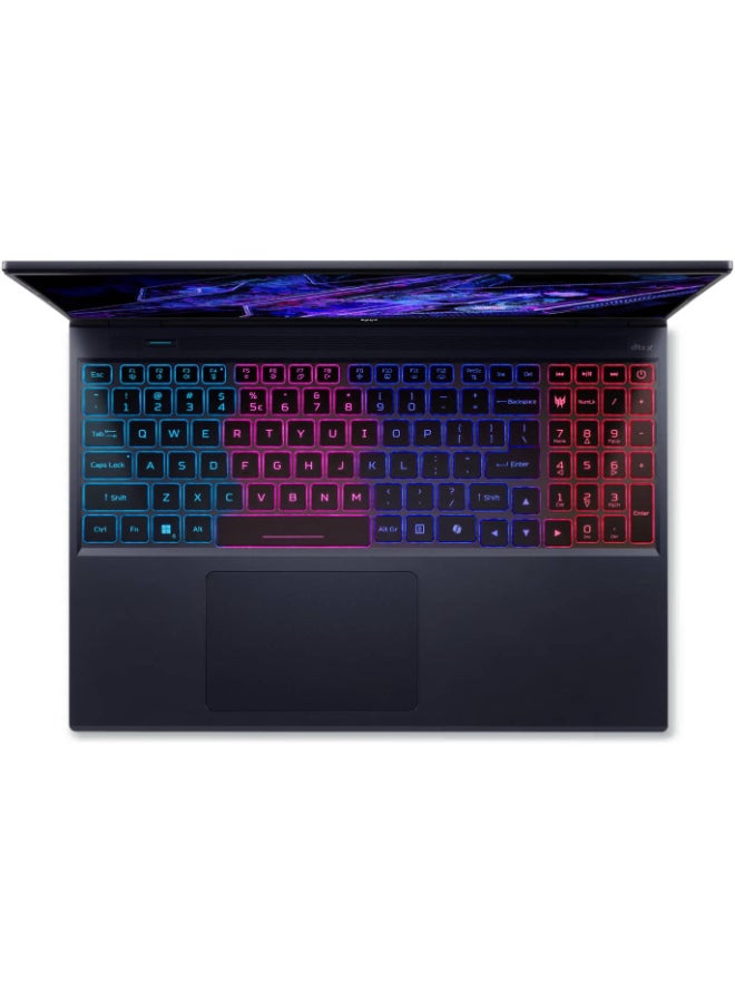 Acer - Predator Helios Neo Gaming Laptop With 16-Inch  Display, Core i7-14650HX Processor/16GB RAM/1TB SSD/8GB NVIDIA GeForce RTX 4060 Graphics/DOS(Without Windows) English Black - Image 1