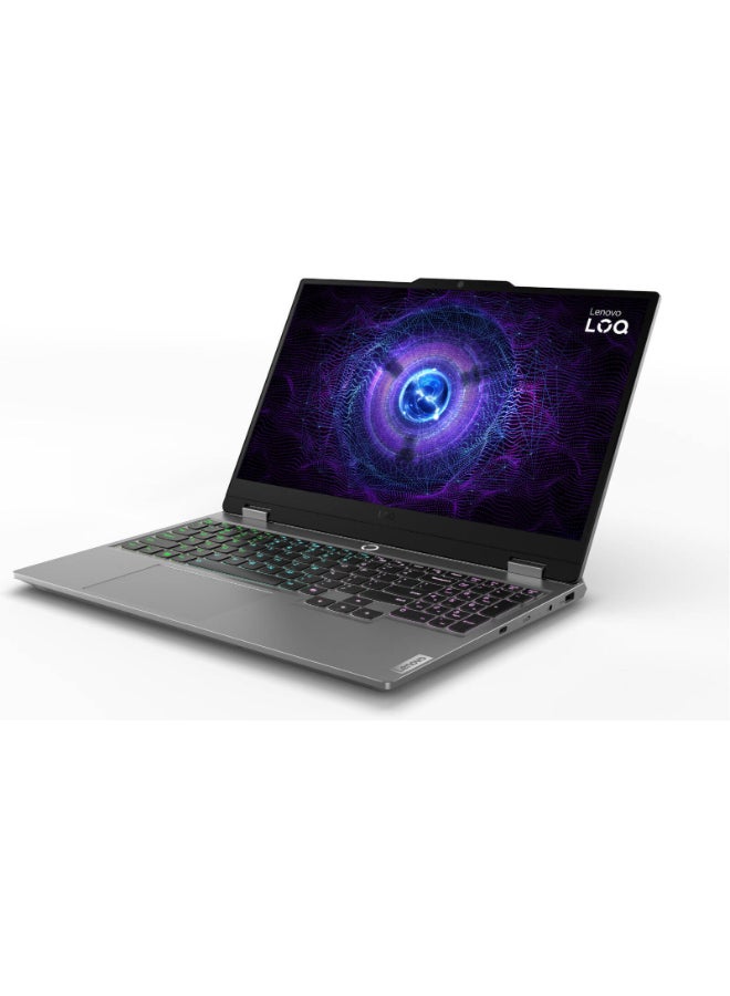 Lenovo - LOQ  Gaming Laptop With 15.6-Inch  Display, Core i7-13650HX Processor/24GB RAM/512GB SSD/6GB NVIDIA GeForce RTX 4050 Graphics/DOS(Without Windows) English Luna Grey - Image 1