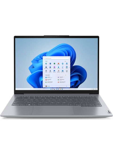 ThinkBook 14 Laptop With 14-Inch  Display, Core i5-13420H Processor/8GB RAM/512GB SSD/Intel UHD Graphics/DOS(Without Windows) English Arctic Grey
