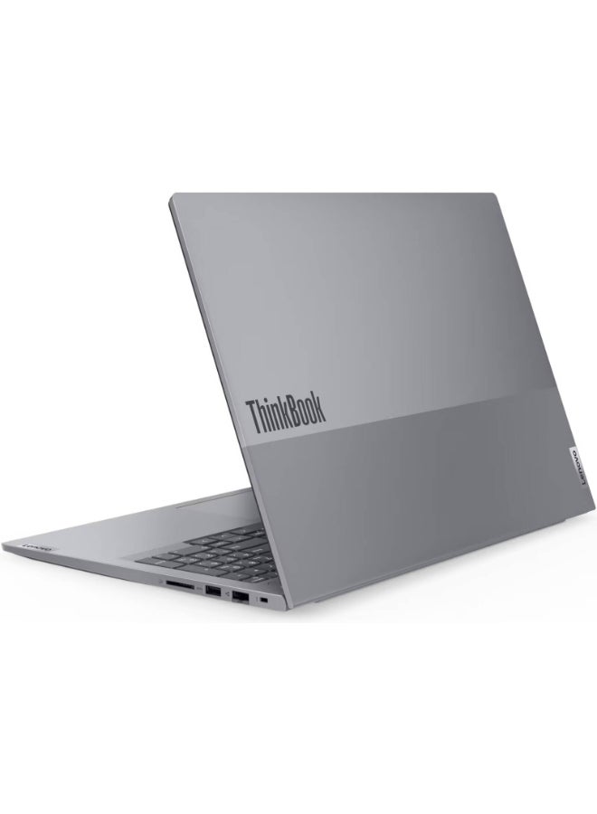Lenovo (Upgraded Version) ThinkBook 16 Laptop With 16-Inch Display, Core i5-13420H Processor/8GB RAM/512GB SSD/Intel UHD Graphics/DOS(Without Windows) English Arctic Grey English Arctic Grey - Image 4
