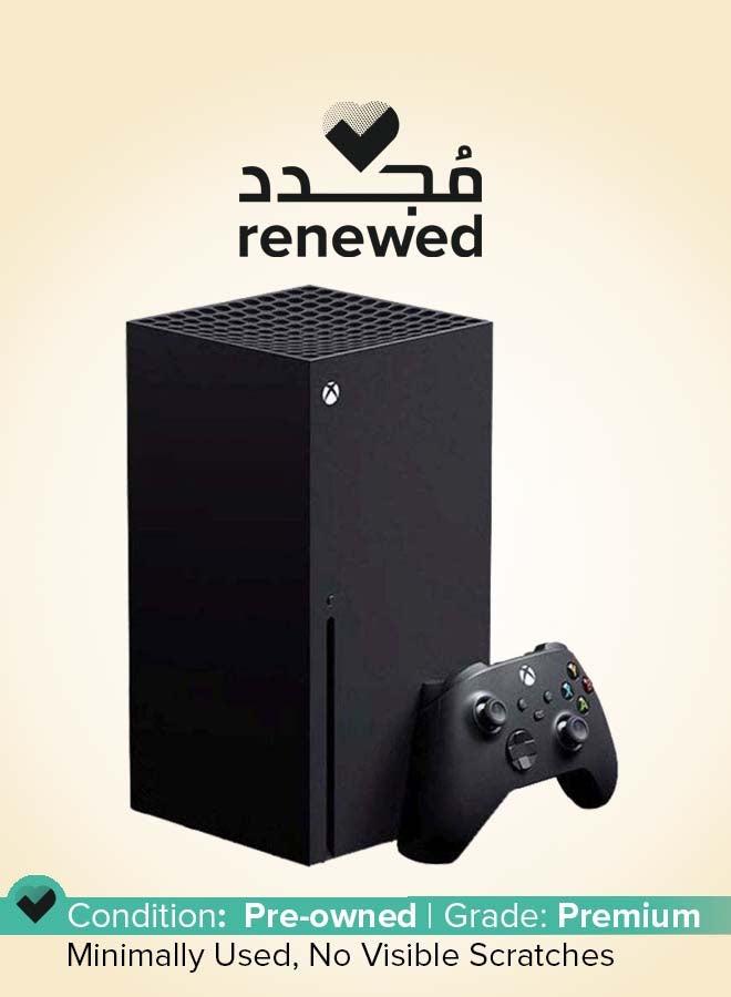 Microsoft - Renewed - Xbox Series X 1TB Console (Disc Version) With Controller - Image 1