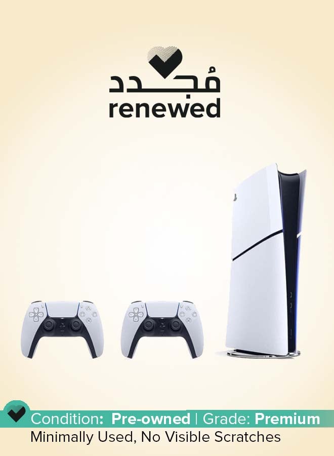 Sony Renewed - PlayStation 5 Slim (International Version) Digital DualSense Wireless Controller Double Pack  - Image 1