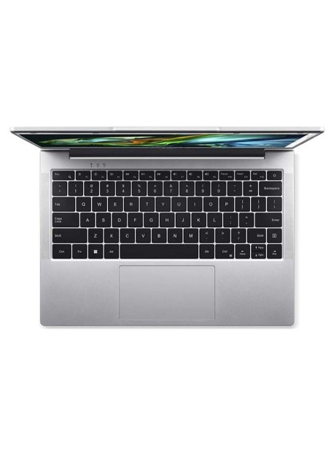 أيسر Aspire Lite AL14 Laptop With 14 Inch WUXGA (1920x1200) Display IPS, Core i3-N300 Processor/8GB RAM DDR5/512GB SSD/Intel UHD Graphics/DOS(Without Windows)+ Free Samsung
22 Inch IPS FHD Essential Monitor With 75hz English/Arabic Silver  - Image 4