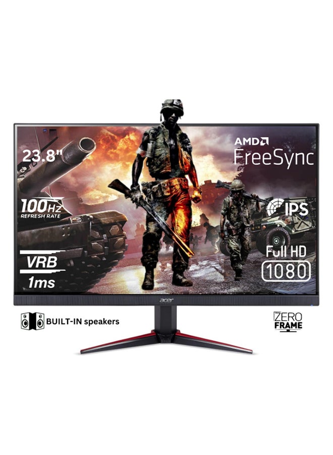 أيسر - Nitro V 15 Gaming Laptop With 15.6 Inch( 2880x1920) Display, Core i7 13650H Processor/16GB RAM DDR5/ 512 GB SSD/ 4GB NVIDIA GeForce RTX 3050 Graphics /No Dvd/DOS( Without Windows) +Free Acer Nitro 23.8 Inch Gaming Monitor with 100Hz 1ms English/Arabic Black - Image 1