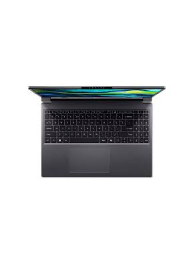 أيسر Aspire Go 15 Laptop With 15.3 Inch WUXGA(1920x1200) Display IPS,Core i7-1355U Processor/16GB RAM DDR5/ 512GB SSD/Intel UHD Graphics/DOS(Without Windows) +Free Samsung 27 Inch Curve Monitor With 60Hz 4ms English/Arabic Grey  - Image 5