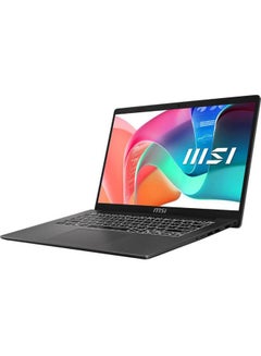 MSI Modern 14 Laptop With 14 Inch Full HD (1920X1080) Display IPS,Core i7 1355U Processor/16GB RAM DDR4/512GB SSD/Intel Iris Xe Graphics/ Windows 11+Free Samsung  24 Inch Flat Monitor With 60Hz 5ms English/Arabic Platinum Gray  - Image 5