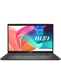 MSI Modern 14 Laptop With 14 Inch Full HD (1920X1080) Display IPS,Core i7 1355U Processor/16GB RAM DDR4/512GB SSD/Intel Iris Xe Graphics/ Windows 11+ Free Samsung 27 Inch Curve Monitor With 60Hz 4ms English/Arabic Platinum Gray  - Image 4