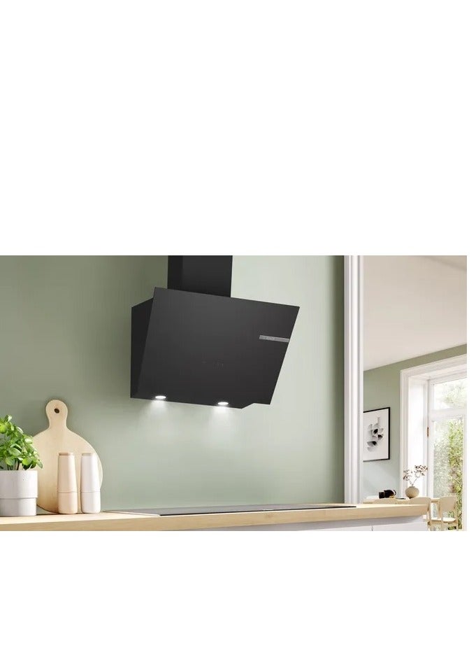 بوش Inclined Hood 60 cm Serie 4 Touch Control Extraction Rate 700 m³/h LED Lighting 2 Number Of Speed 216 W DWK66PJ60T Black  - Image 3