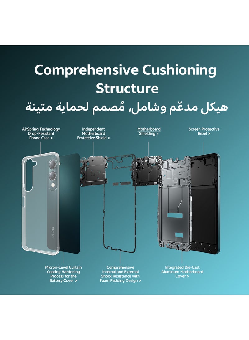 vivo - Y29s AI 5G Dual SIM Jade Green 6+6GB RAM, 128GB - Middle East Version - Image 1