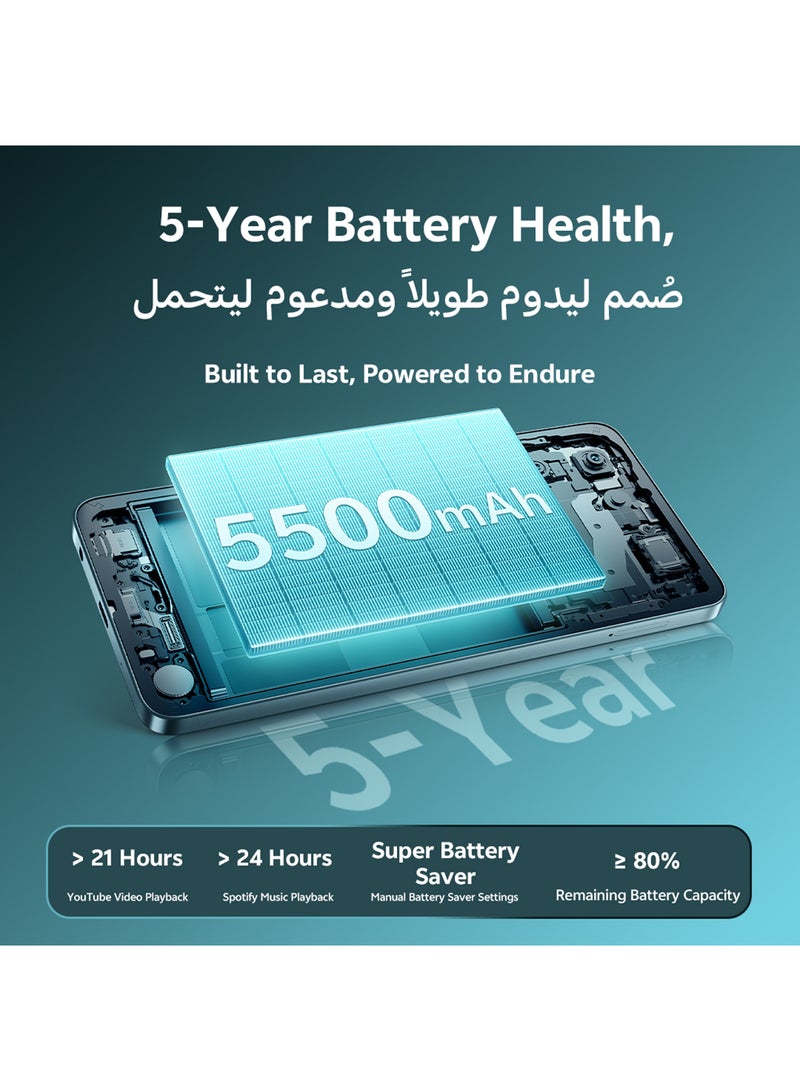 فيفو ي29س AI 5G ثنائي الشريحة أخضر اليشم 6+6 جيجابايت رام، 128 جيجابايت - نسخة الشرق الأوسط - Image 4