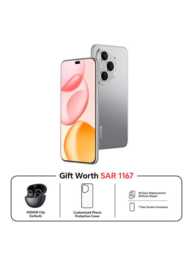 Honor H400 Pro Dual SIM Grey 12GB RAM 512GB With Free Gifts - Middle East Version  - Image 1
