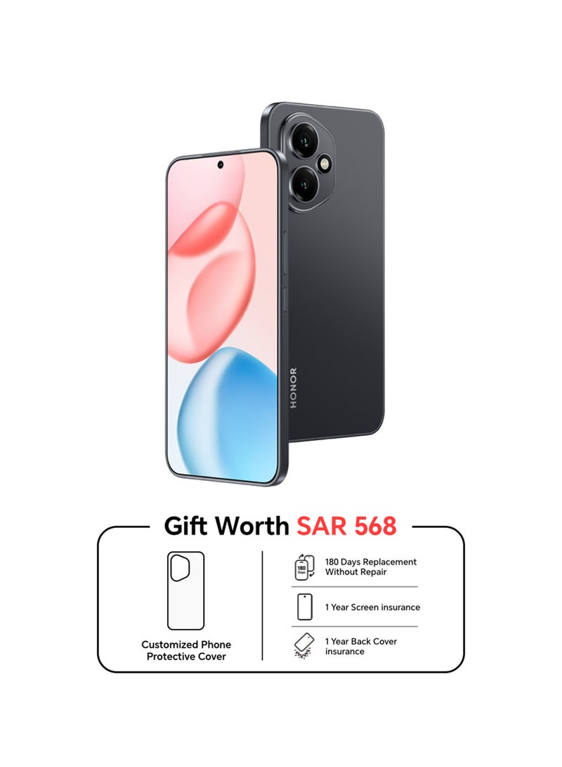 Honor H400 Dual SIM Black 12GB RAM 512GB With Free Gifts - Middle East Version  - Image 1