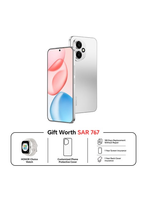 H400 Dual SIM Silver 12GB RAM 256GB With Free Gifts - Middle East Version