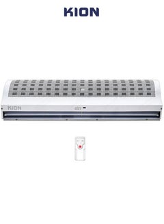 Kion Air Curtain 120cm with Remote Control, Low Energy Consumption, Quit Design | Strong Air Flow 370-10-KLAIC/1200 White  - Image 1