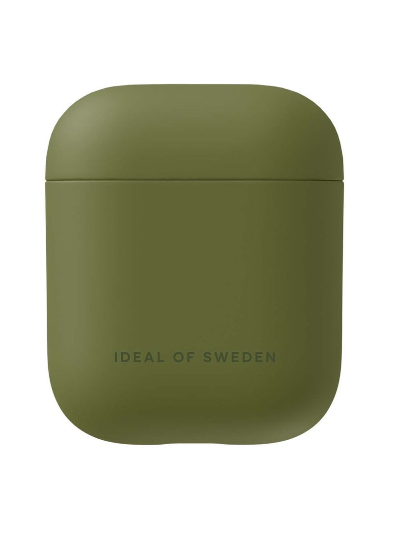 iDeal of Sweden Ideal of Sweden,Silicone AirPods Case Gen 1/2 Khaki Khaki - Image 1