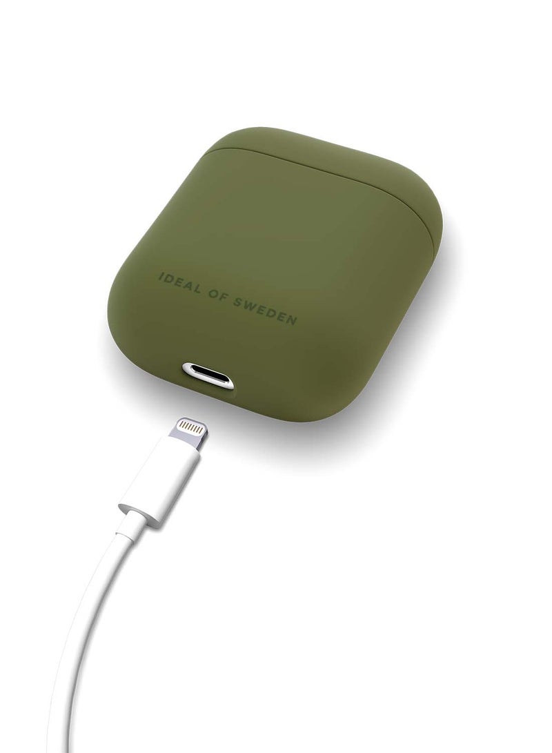 iDeal of Sweden Ideal of Sweden,Silicone AirPods Case Gen 1/2 Khaki Khaki - Image 2