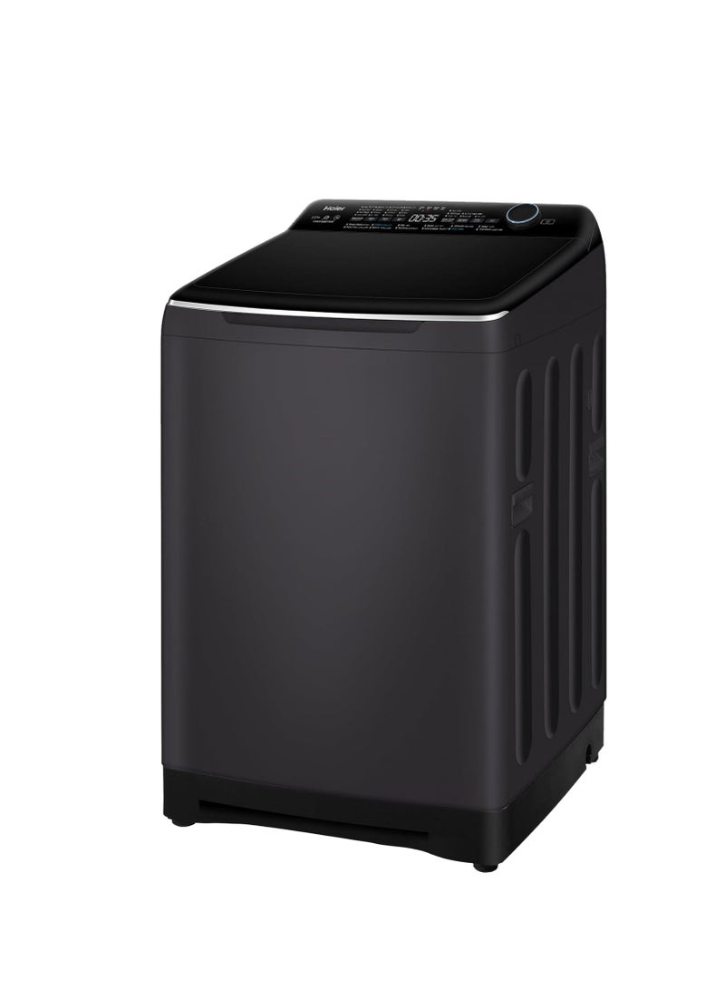 هاير Haier 13KG Top Loading Fully Automatic, Direct Motion Inverter Motor, Rear Control, Soft Closing Door, Dark Silver 13 kg HWM130-B2178S8 Dark Silver  - Image 2
