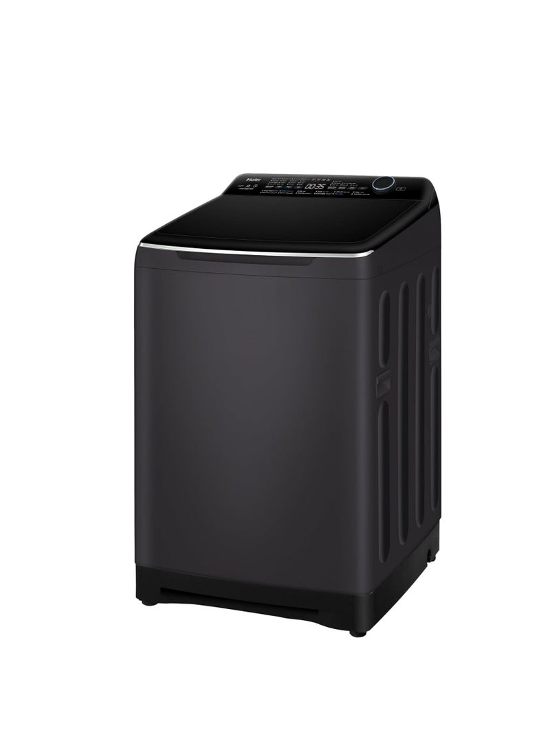 هاير Haier 13KG Top Loading Fully Automatic, Direct Motion Inverter Motor, Rear Control, Soft Closing Door, Dark Silver 13 kg HWM130-B2178S8 Dark Silver  - Image 3