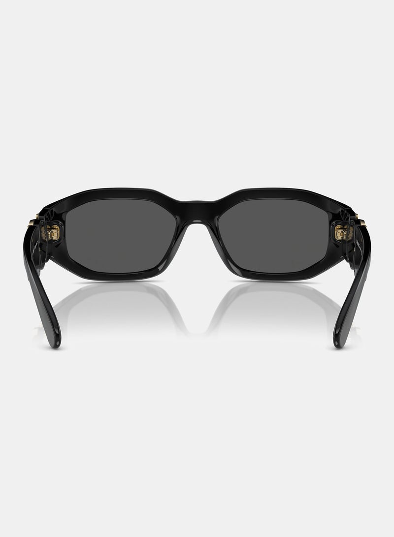 فيرزاتشي نظارات شمسية كاملة الإطار غير منتظمة 0VE4361 - Image 3