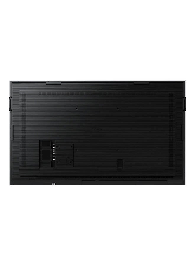 Samsung - Flip Pro WM85B 85-Inch 4K UHD Interactive Display – Infrared Multi-Touch (20 Points), Tizen 6.5 OS, Wi-Fi, Bluetooth, AirPlay 2, USB-C, HDMI, DisplayPort, 32GB Storage, OPS Slot, Antimicrobial Matte Screen, Landscape Orientation, 16/7 Operation, VESA 600x400, Built-in Screen Mirroring, Audio Out | LH85WMBWLGCXUE light gray - Image 1