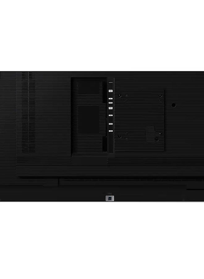Samsung - Flip Pro WM85B 85-Inch 4K UHD Interactive Display – Infrared Multi-Touch (20 Points), Tizen 6.5 OS, Wi-Fi, Bluetooth, AirPlay 2, USB-C, HDMI, DisplayPort, 32GB Storage, OPS Slot, Antimicrobial Matte Screen, Landscape Orientation, 16/7 Operation, VESA 600x400, Built-in Screen Mirroring, Audio Out | LH85WMBWLGCXUE light gray - Image 1