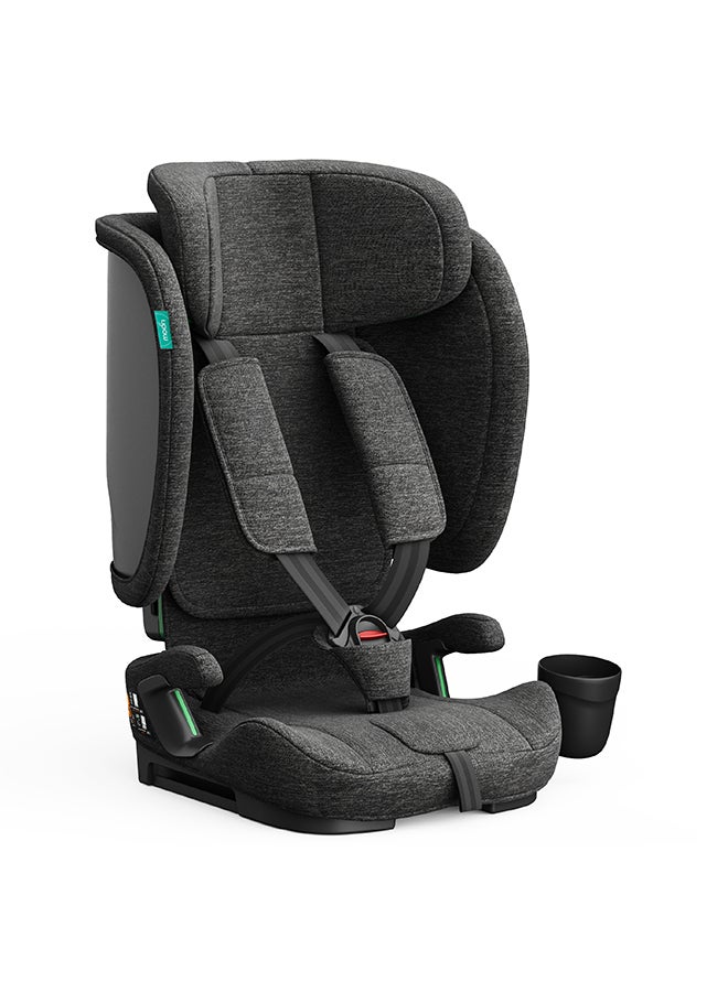 مون Folda Plus ECE R129 i-Size Foldable  Car Seat Dark Grey - Image 1