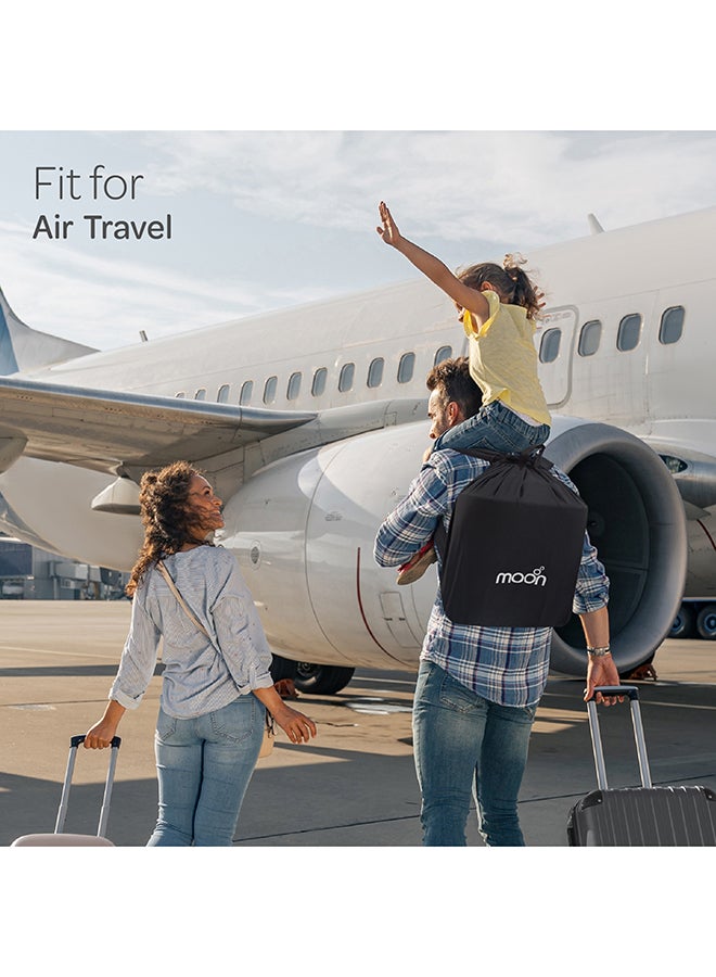 مون مقعد سيارة فولدا بلس ECE R129 i-Size القابل للطي باللون الأخضر - Image 3