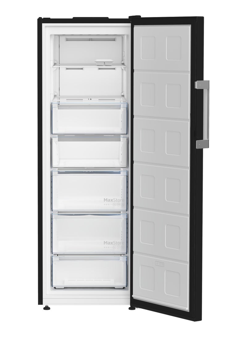 بيكو Beko Vertical Deep Freezer 7 Drawers 260 L 115 W B3RFNE294XB Black  - Image 4