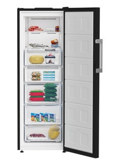 بيكو Beko Vertical Deep Freezer 7 Drawers 260 L 115 W B3RFNE294XB Black  - Image 3