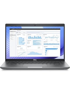 Precision 3490 Laptop With 14-Inch FHD Display, Core Ultra 7-165H Processor/16GB RAM/1TB SSD/Intel Iris XE Graphics/Windows 11 Home English/Arabic Grey