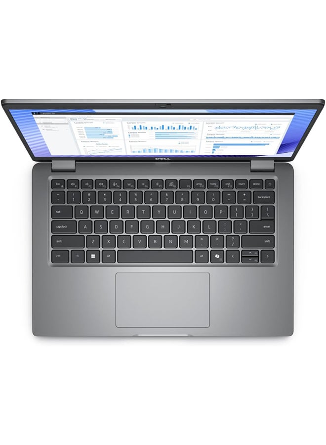 DELL - Precision 3490 Laptop With 14-Inch FHD Display, Core Ultra 7-165H Processor/16GB RAM/1TB SSD/Intel Iris XE Graphics/Windows 11 Home English/Arabic Grey - Image 1