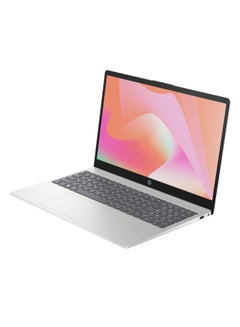 HP 15-FD0068NE Laptop With 15.6-Inch FHD Display, Core i7-1355U Processor/32GB RAM/2TB SSD/2GB NVIDIA GeForce MX570 Graphics Card/Windows 11 Home English Natural Siver  - Image 2