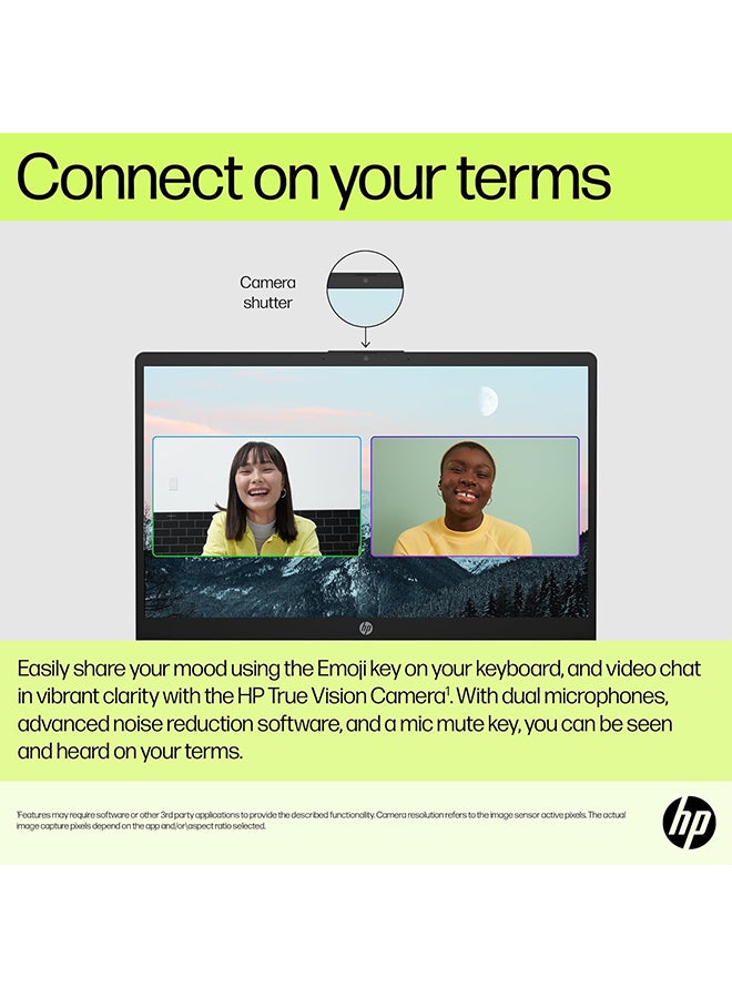 HP 15-FD0068NE Laptop With 15.6-Inch FHD Display, Core i7-1355U Processor/32GB RAM/2TB SSD/2GB NVIDIA GeForce MX570 Graphics Card/Windows 11 Home English Natural Siver  - Image 5