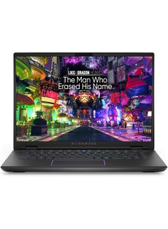 Alienware M16 R2 Laptop With 16-Inch Display, Core Ultra 7-155H Processor/64GB RAM/2TB SSD/8GB Nvidia Geforce RTX 4070 Graphics Card/Windows 11 Pro English Black