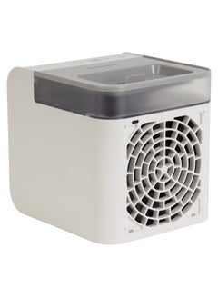 Olsenmark Mini Air Cooler Humidifier, 7-Color LED Light, Sponge Filter/ USB Charging, 3-in-1 Function, Humidifies, Purifies, Cools, Adjustable Directional Vent OMF1877 White  - Image 5