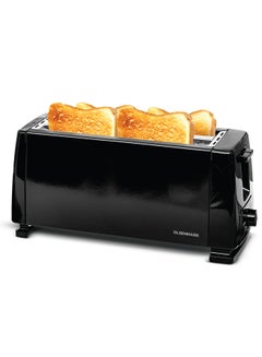 أولسنمارك 4 Slice Bread Toaster, Variable Electronic Timing Control, with Crumb Tray and Auto Pop Up Mechanism Perfect for Breads, Toast, Sandwiches, 2 Years Warranty 1400 W OMBT7049 Black  - Image 3