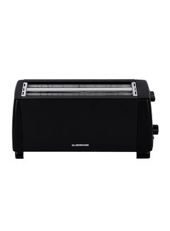 أولسنمارك 4 Slice Bread Toaster, Variable Electronic Timing Control, with Crumb Tray and Auto Pop Up Mechanism Perfect for Breads, Toast, Sandwiches, 2 Years Warranty 1400 W OMBT7049 Black  - Image 1
