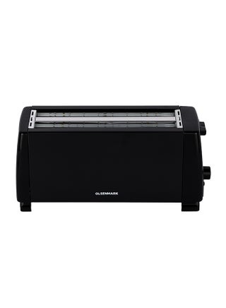 4 Slice Bread Toaster, Variable Electronic Timing Control, with Crumb Tray and Auto Pop Up Mechanism Perfect for Breads, Toast, Sandwiches, 2 Years Warranty 1400 W OMBT7049 Black - pnsku/N70174344V/45/_/1747395691/35662540-fd0c-4e88-b09f-d0cada4030e9