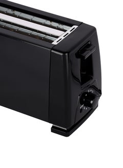 أولسنمارك 4 Slice Bread Toaster, Variable Electronic Timing Control, with Crumb Tray and Auto Pop Up Mechanism Perfect for Breads, Toast, Sandwiches, 2 Years Warranty 1400 W OMBT7049 Black  - Image 5