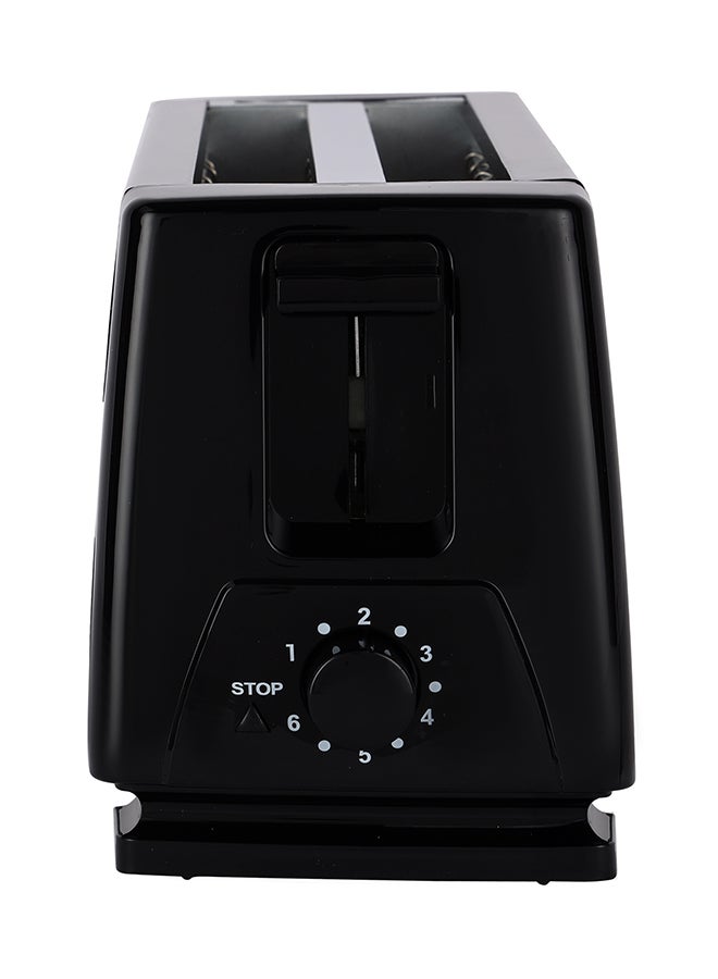 Olsenmark 4 Slice Bread Toaster, Variable Electronic Timing Control, with Crumb Tray and Auto Pop Up Mechanism Perfect for Breads, Toast, Sandwiches, 2 Years Warranty 1400 W OMBT7049 Black  - Image 2