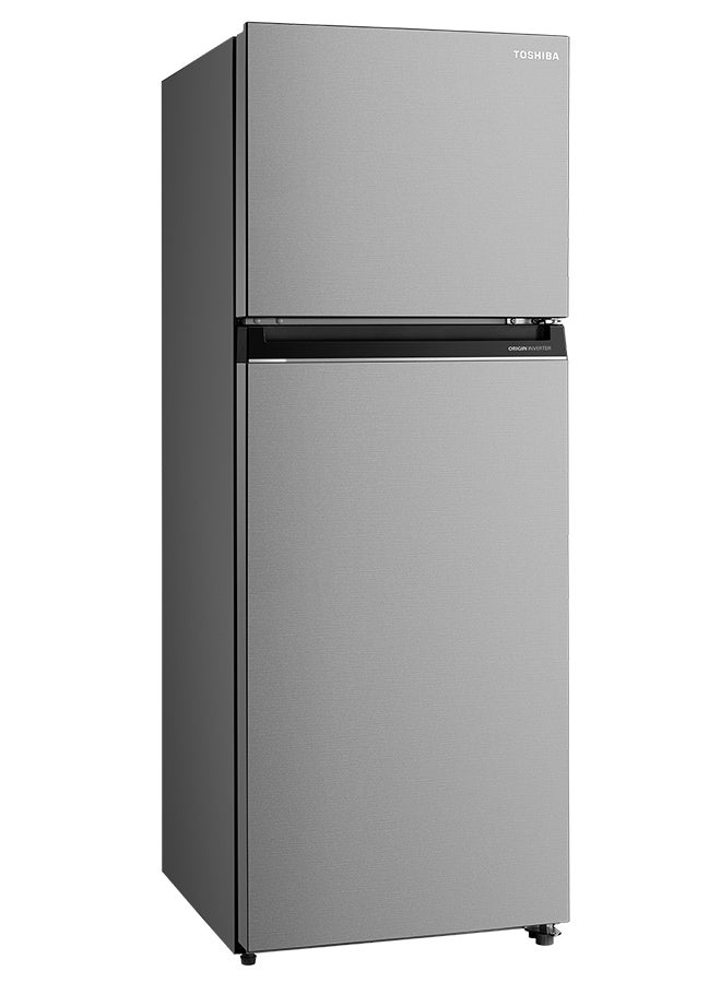 Toshiba 559/411 Gross and Net Capacity  Top Mount  Double Door Refrigerator GR-RT559WE-PME(RG) Grey - Image 1