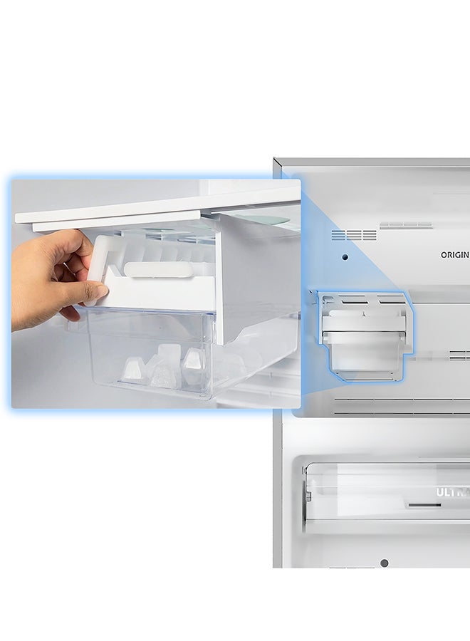 835 /611 Gross and Net Capacity  Top Mount Refrigerator  Double Door GR-RT835WE-PME(WH) White