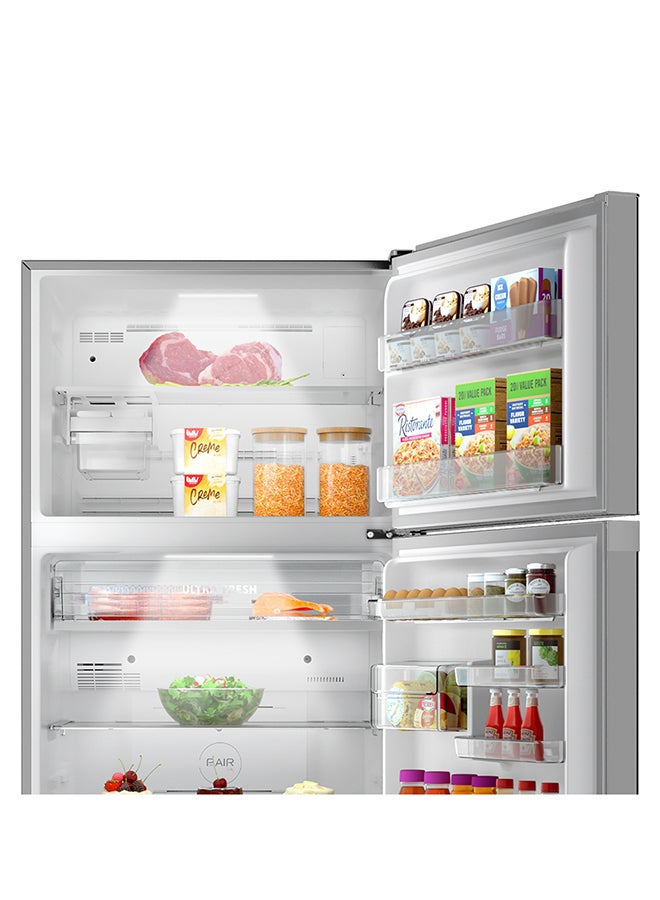 835 /611 Gross and Net Capacity  Top Mount Refrigerator  Double Door GR-RT835WE-PME(WH) White